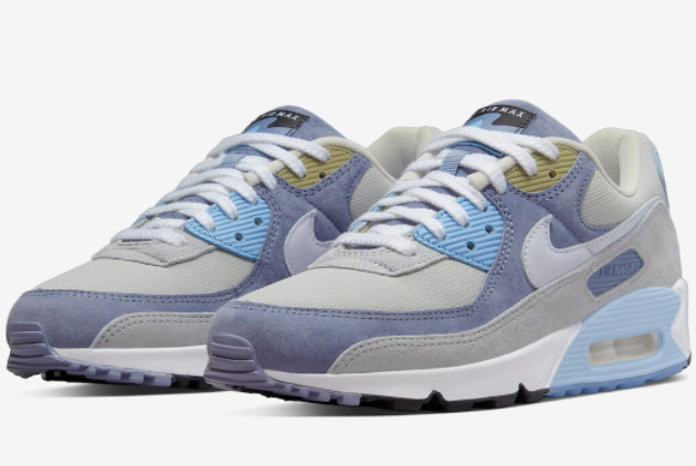 Nike Air Max 90 NRG 'Ashen Slate' Ashen Slate/Light Bone DM0035-400 - Buy Now at Great Prices!