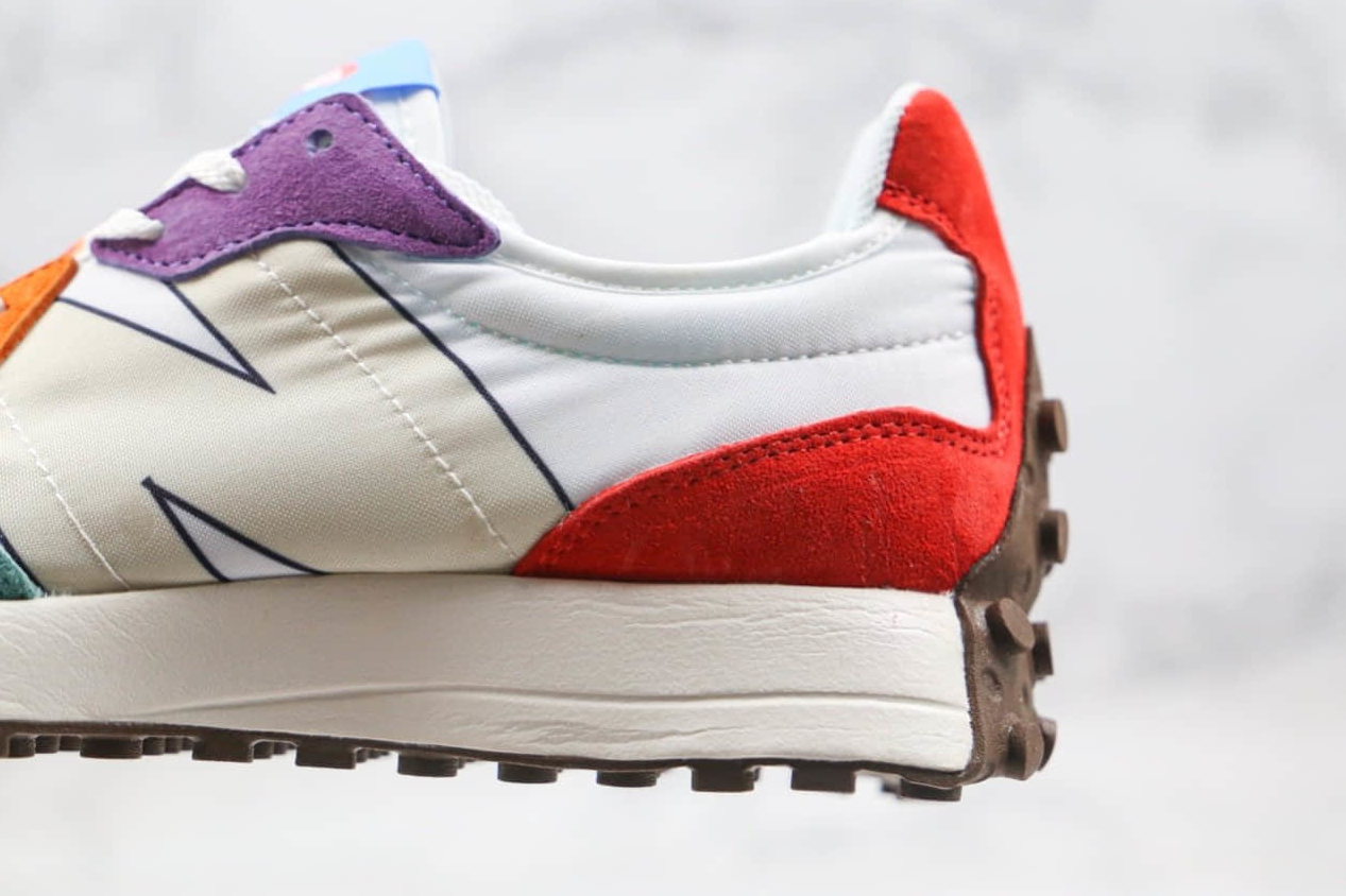 New Balance 327 Pride Collection | White Multi-Color Sneakers