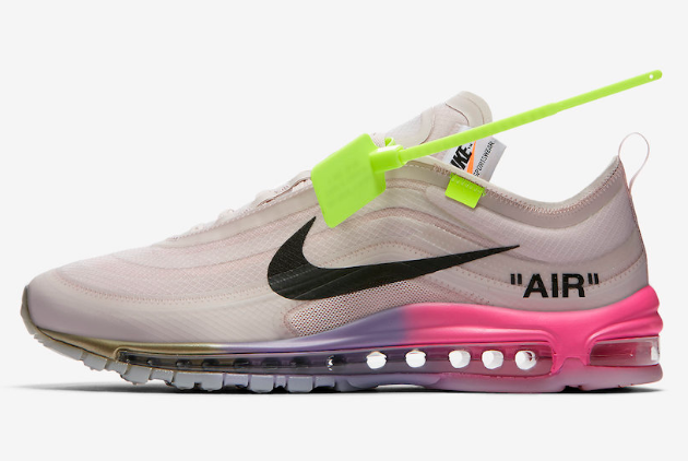 Off-White x Nike Air Max 97 Elemental Rose | AJ4585-600 - Latest Release - Limited Stock