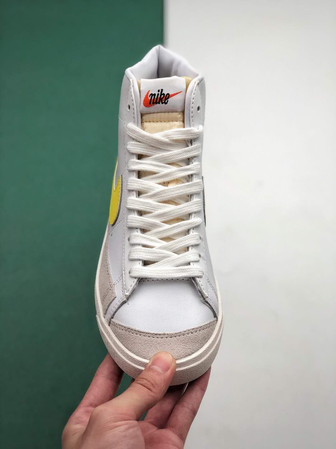 Nike Blazer Mid '77 Vintage 'Opti Yellow' BQ6806-101 - Stylish and Retro-Inspired Sneakers