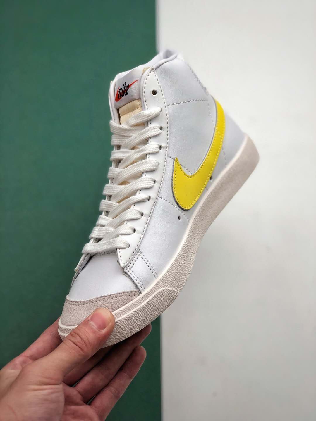 Nike Blazer Mid '77 Vintage 'Opti Yellow' BQ6806-101 - Stylish and Retro-Inspired Sneakers