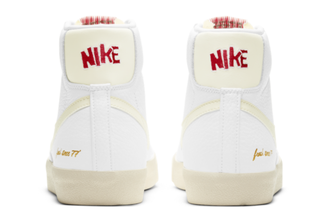 Nike Blazer Mid '77 Vintage 'Popcorn' CW6421-100 - Classic Style with a Pop of Flavor