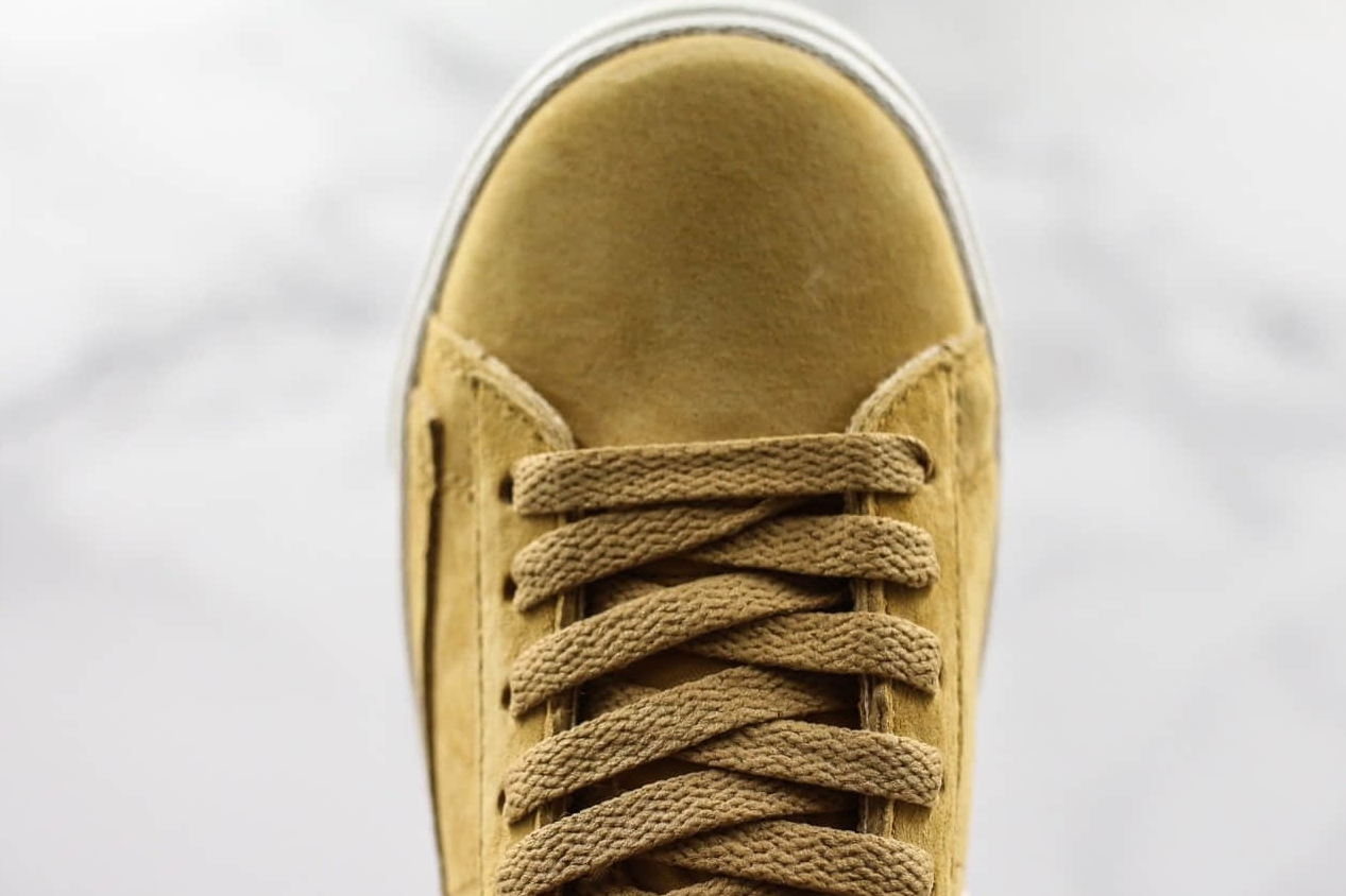 Nike Blazer Mid 77 Suede Vintage Elemental Gold Sail Black: Modern Style with Classic Flair