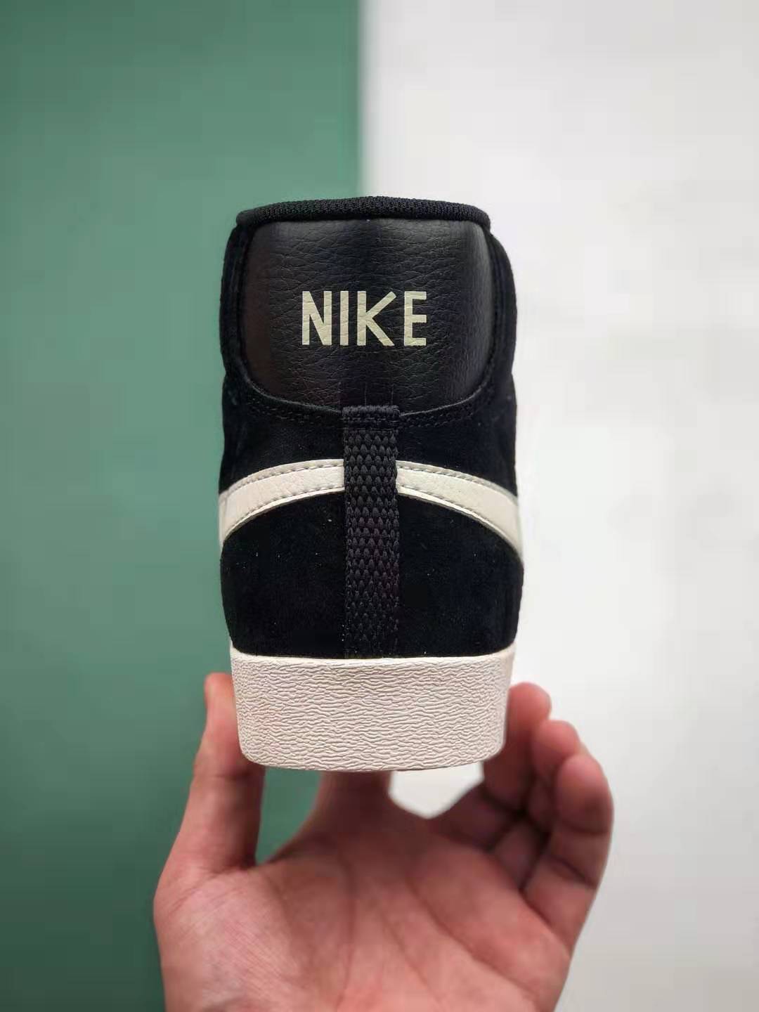 Nike Blazer Mid Vintage Suede 'Black' AV9376-001 - Premium Heritage Style