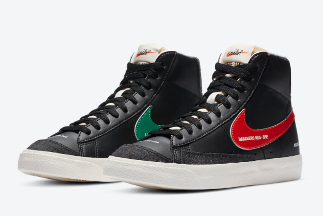 Nike Blazer Mid '77 'Color Code' Black DA2142-046 - Classic Style with Modern Twist | Free Shipping and Easy Returns