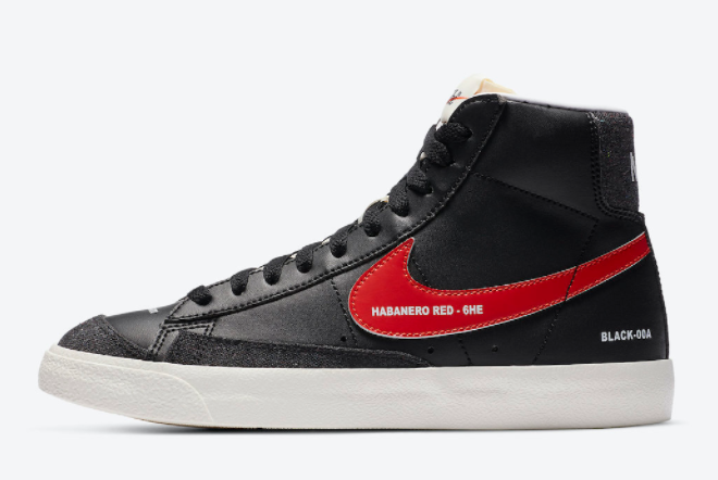 Nike Blazer Mid '77 'Color Code' Black DA2142-046 - Classic Style with Modern Twist | Free Shipping and Easy Returns