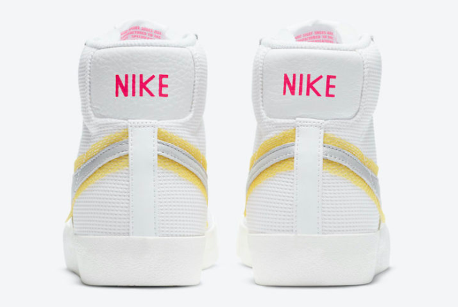 Nike Blazer Mid 77 Vintage Cotton Waffle White University Gold CZ8105-100 - Shop Now!