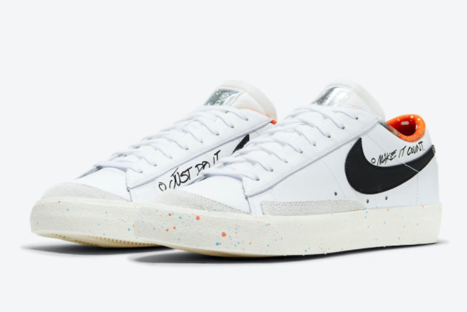 Nike Blazer Low 77 White/Multi-Color DJ4279-101 - Stylish and Vibrant Sneakers for Athletes