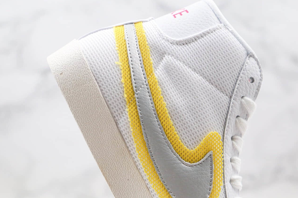 Nike Blazer Mid Vintage '77 'Cotton Waffle - White University Gold': Classic Style with a Modern Twist