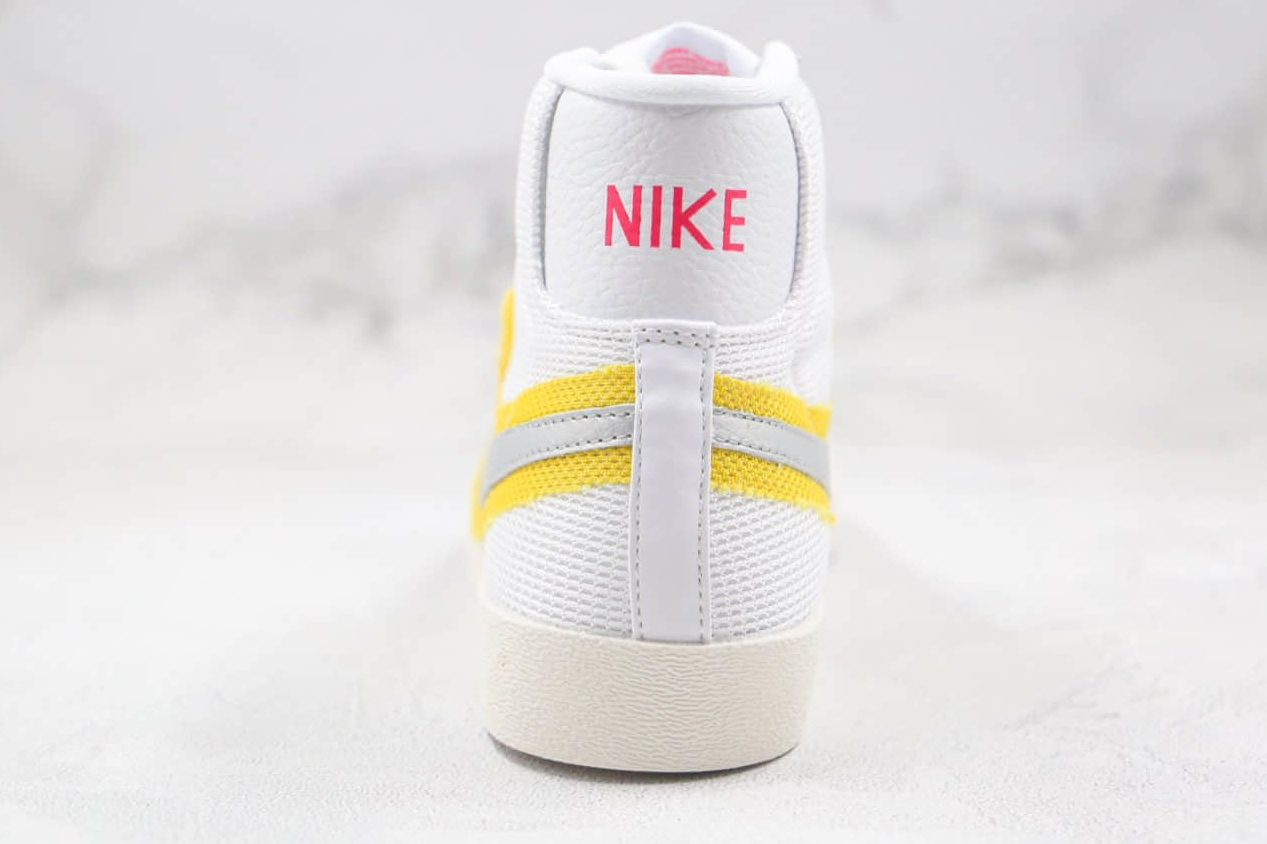 Nike Blazer Mid Vintage '77 'Cotton Waffle - White University Gold': Classic Style with a Modern Twist