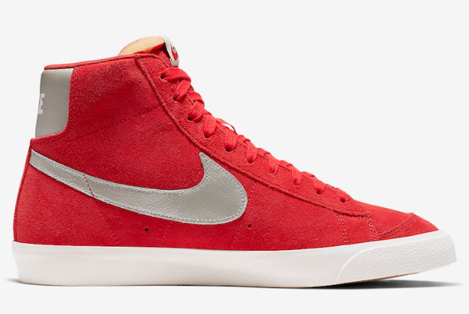 Nike Blazer Mid Vintage 'Red Suede' CJ9693-600: Stylish Retro Sneakers