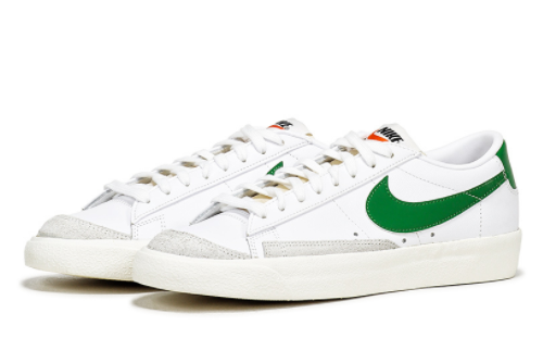 Nike Blazer Low '77 Vintage Green/White-Black DA6364-115 - Stylish & Classic Vintage Sneakers
