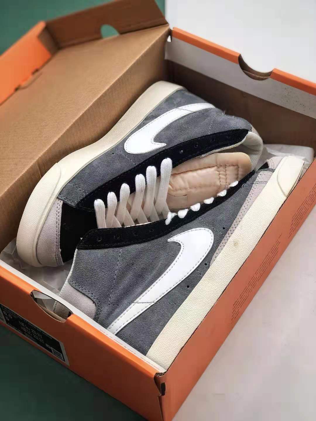 Shop Nike Blazer Mid 77 Vintage 'Cool Grey Black' CI1167-001 - Limited Stock