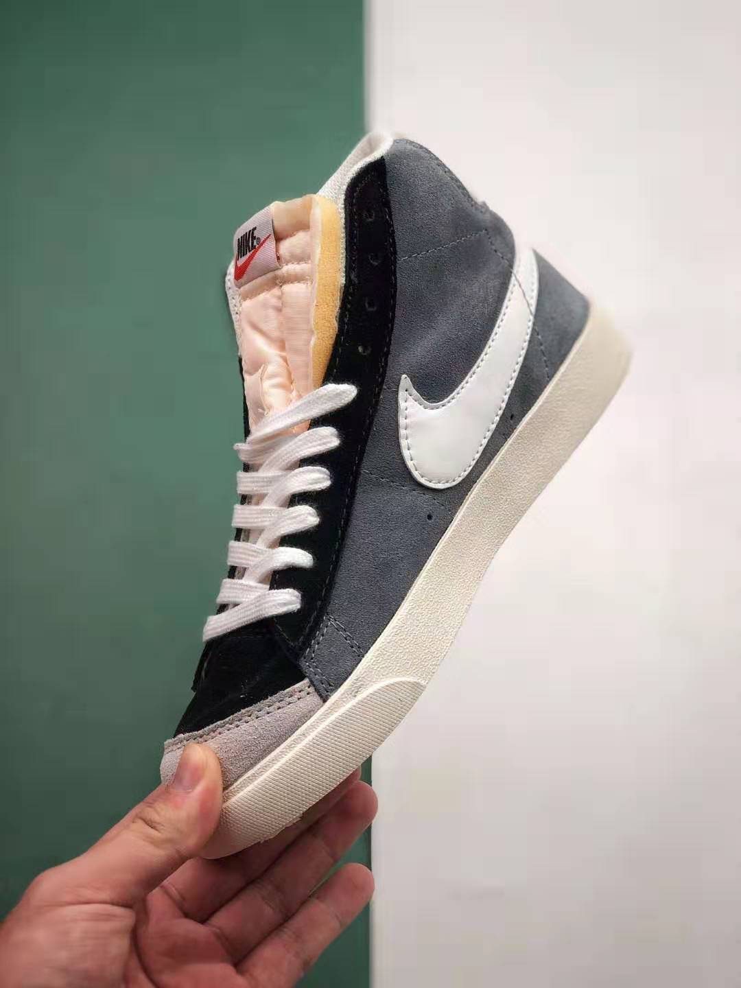 Shop Nike Blazer Mid 77 Vintage 'Cool Grey Black' CI1167-001 - Limited Stock