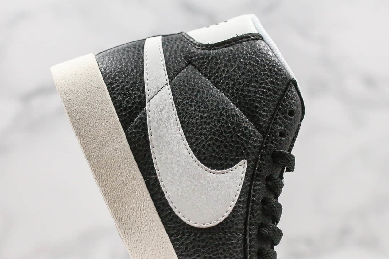 Nike SB Blazer Mid Vintage Suede Black White Shoes AV9376-004 - Premium Style for Skaters