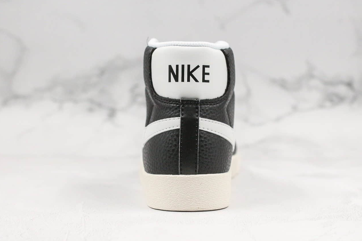 Nike SB Blazer Mid Vintage Suede Black White Shoes AV9376-004 - Premium Style for Skaters