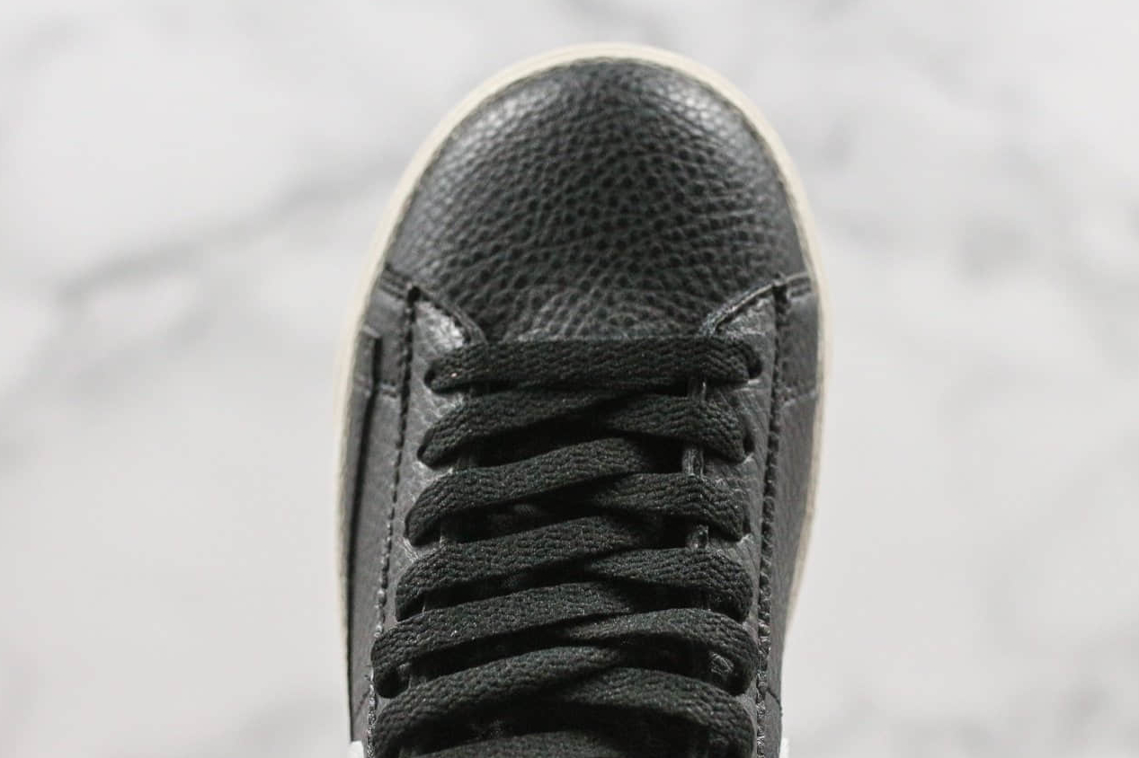 Nike SB Blazer Mid Vintage Suede Black White Shoes AV9376-004 - Premium Style for Skaters