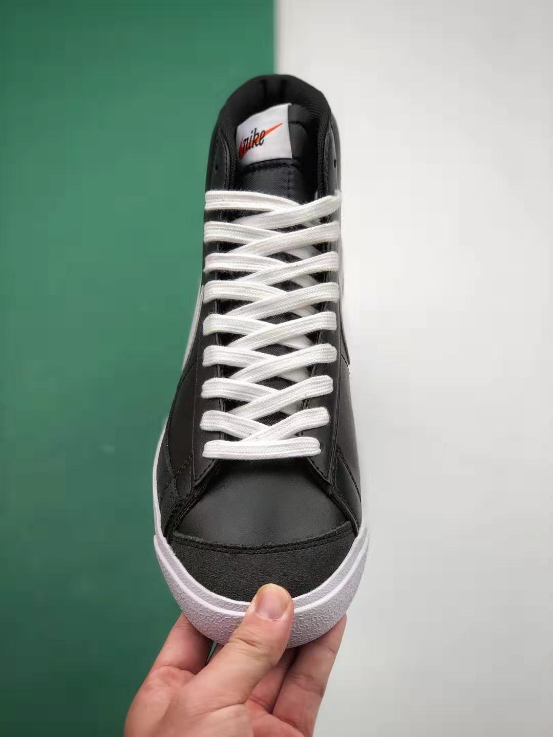 Nike Blazer Mid 77 Vintage Black Canvas White CD8238-001: Classic Style and Unmatched Comfort - Buy Online Now!
