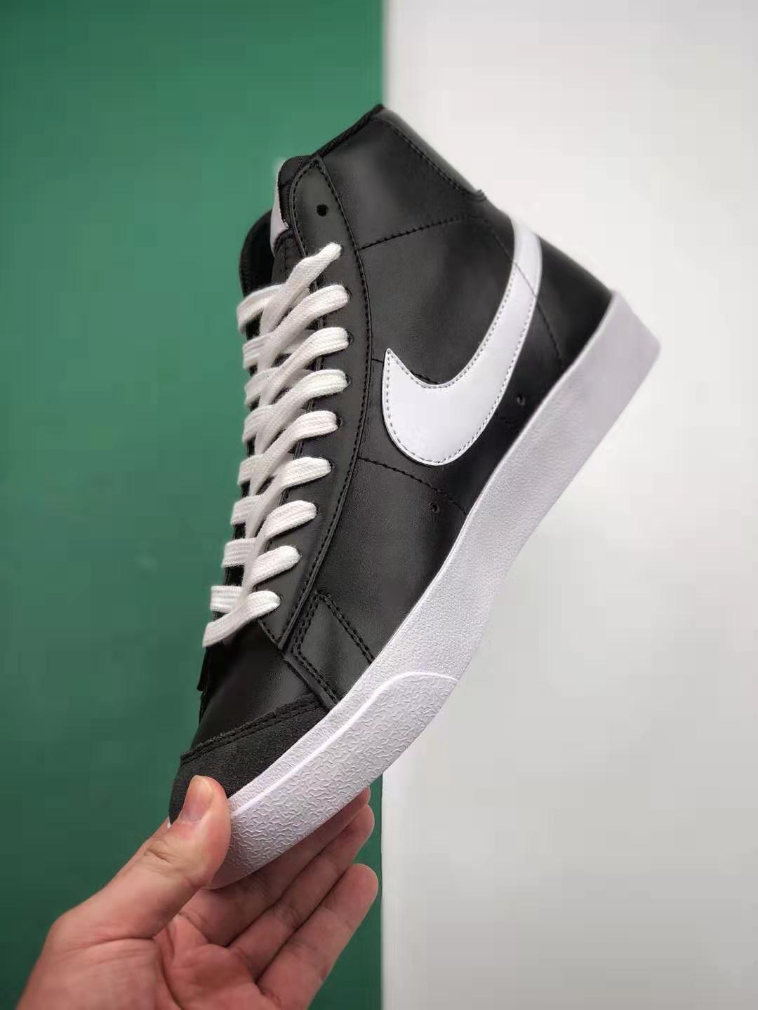 Nike Blazer Mid 77 Vintage Black Canvas White CD8238-001: Classic Style and Unmatched Comfort - Buy Online Now!