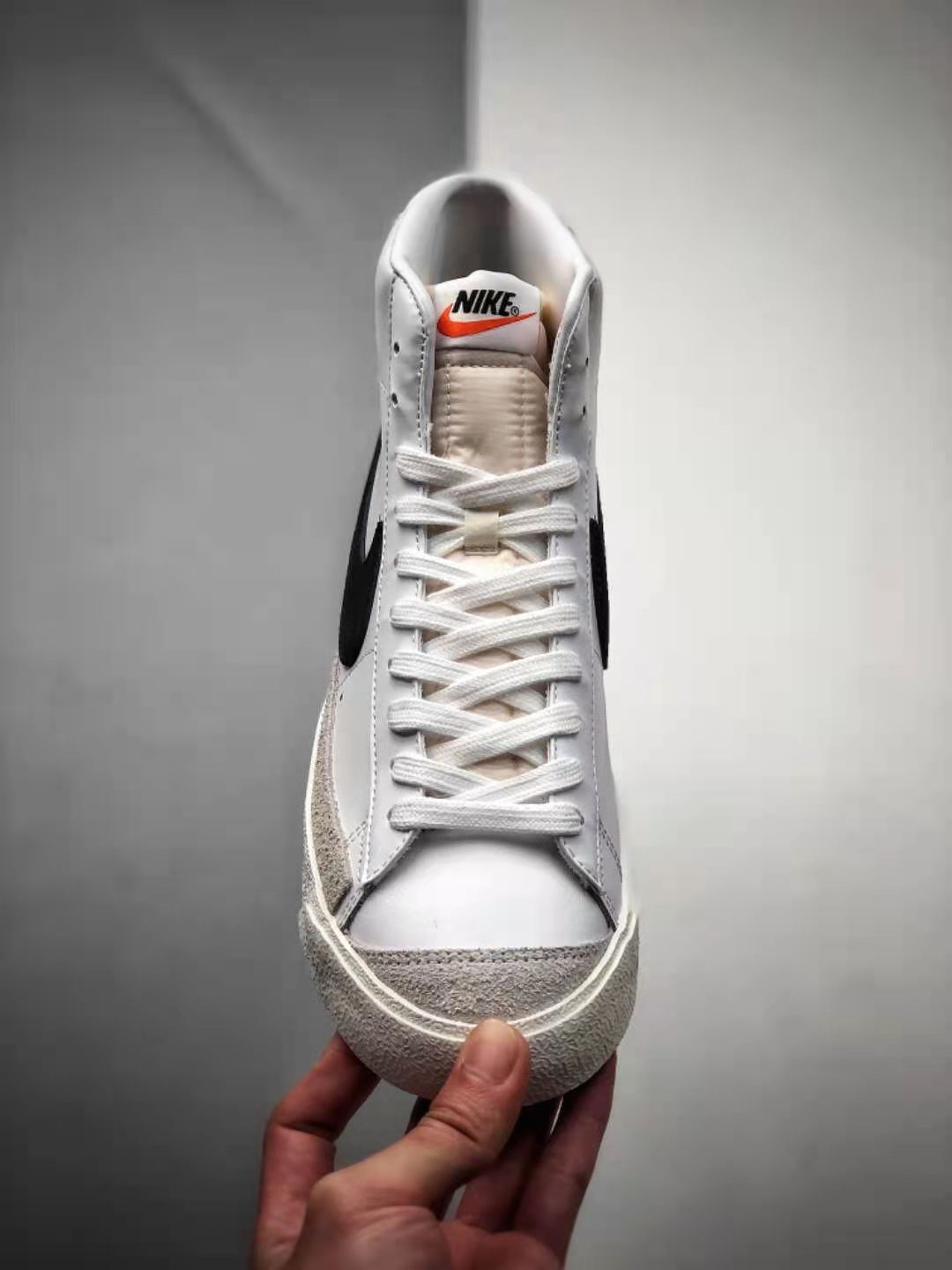 Nike Blazer Mid '77 Vintage 'White Black' - BQ6806-100: Classic Style and Timeless Design for Men's Sneakers