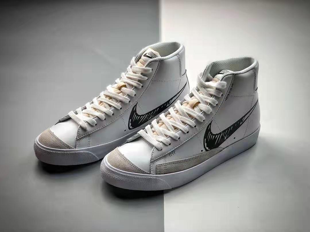 Nike Blazer Mid 77 'Sketch - Black' CW7580-101 | Shop the Latest Nike Sneakers Now