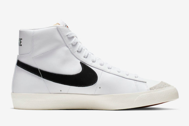 Nike Blazer Mid '77 Vintage Black/Sail-White BQ6806-100 | Premium Retro Sneakers