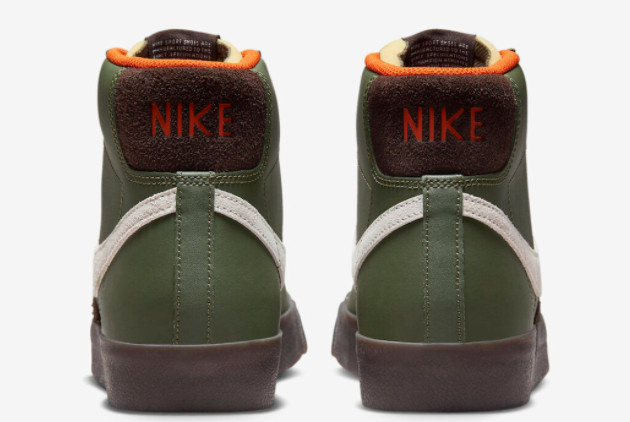 Nike Blazer Mid '77 Vintage 'Army Olive' DZ5176-300 | Classic Style and Durability