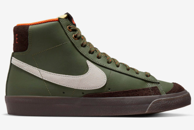 Nike Blazer Mid '77 Vintage 'Army Olive' DZ5176-300 | Classic Style and Durability
