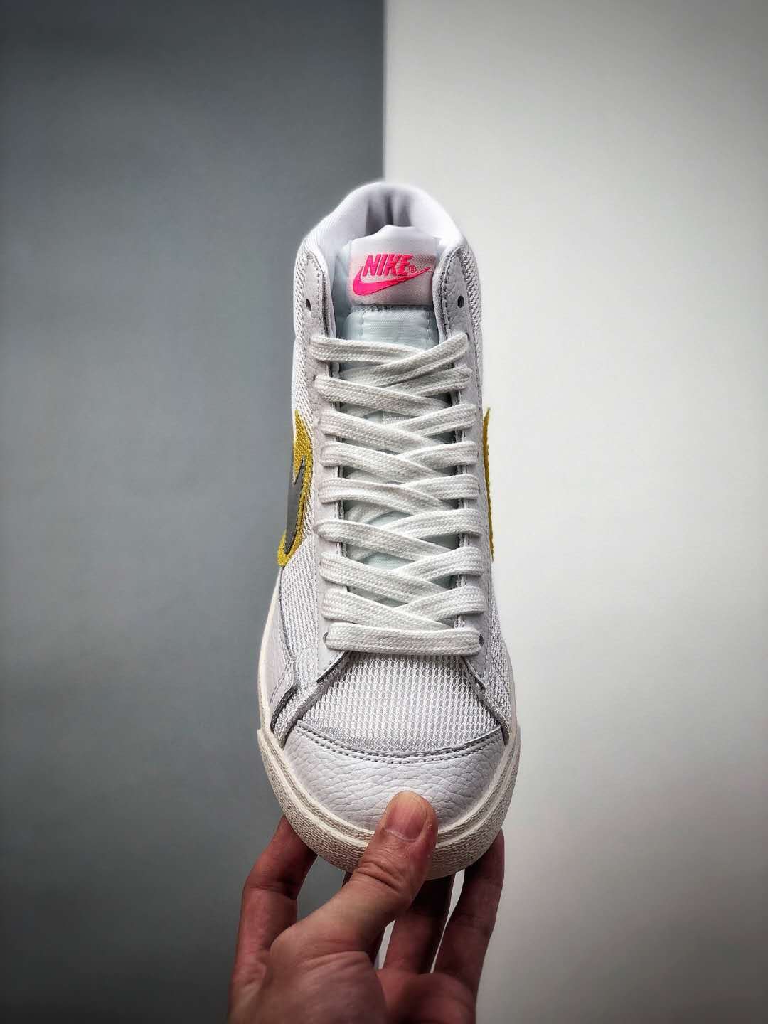 Nike Blazer Mid Vintage '77 'Cotton Waffle - White University Gold' CZ8105-100: Classic Style with a Modern Twist