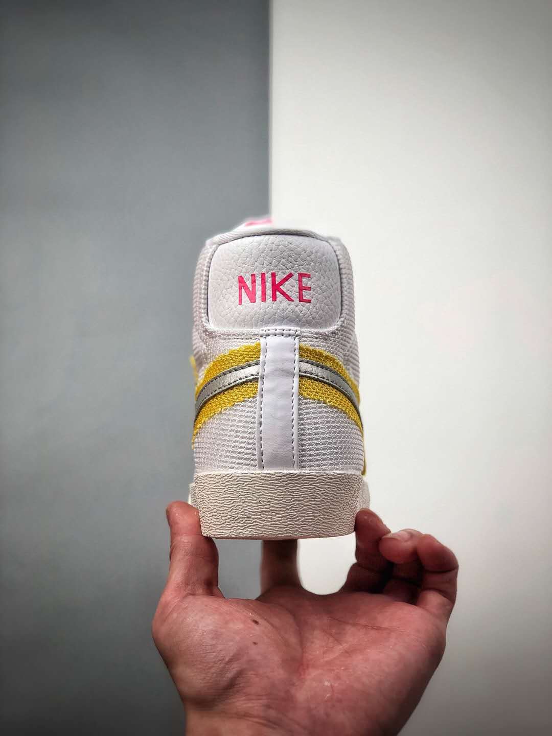 Nike Blazer Mid Vintage '77 'Cotton Waffle - White University Gold' CZ8105-100: Classic Style with a Modern Twist