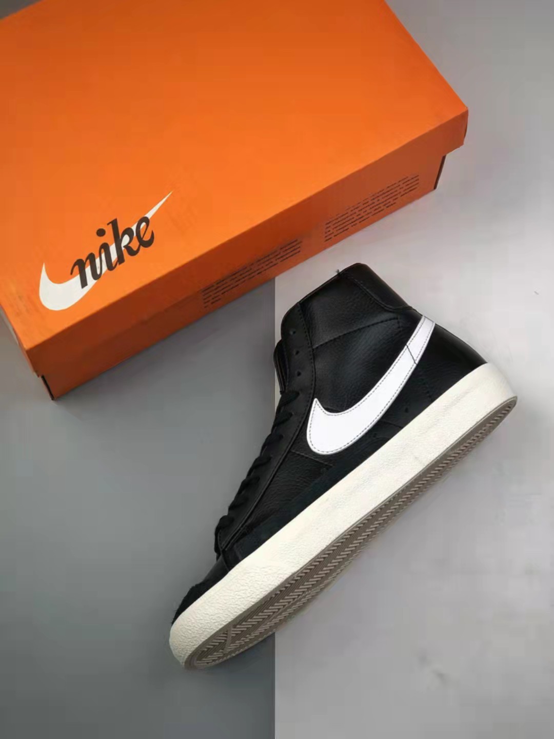 Nike Blazer Mid '77 Vintage 'Black Sail' BQ6806-002 - Premium Retro Sneakers