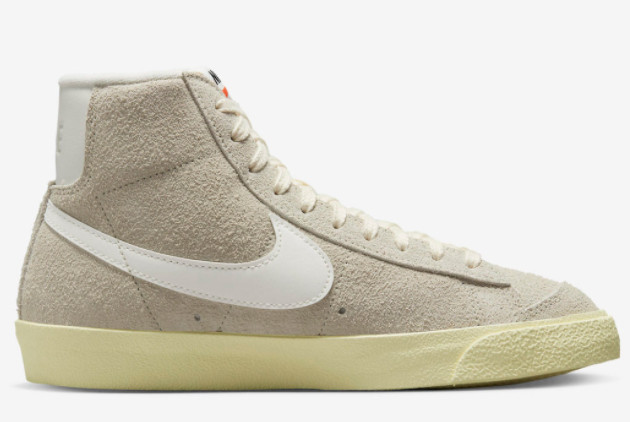 Nike Blazer Mid '77 Vintage 'Light Bone Suede' Shoes | DV7006-001