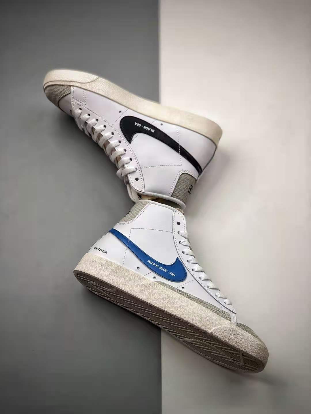Nike Blazer Mid '77 'Color Code Pack - White' DA2142-146: Classic Style with a Modern Twist