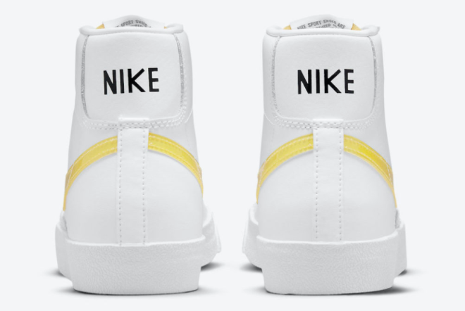 Nike Blazer Mid Yellow Swoosh DJ3050-101: Bold Style and Unmatched Quality