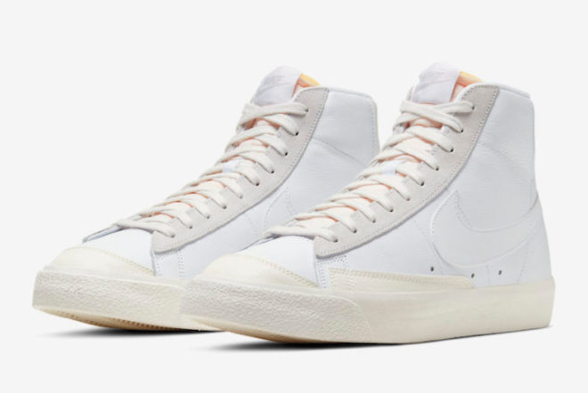 Nike Blazer Mid '77 Vintage White/Sail-Platinum Tint CW7583-100 - Stylish Retro Sneakers for Men and Women