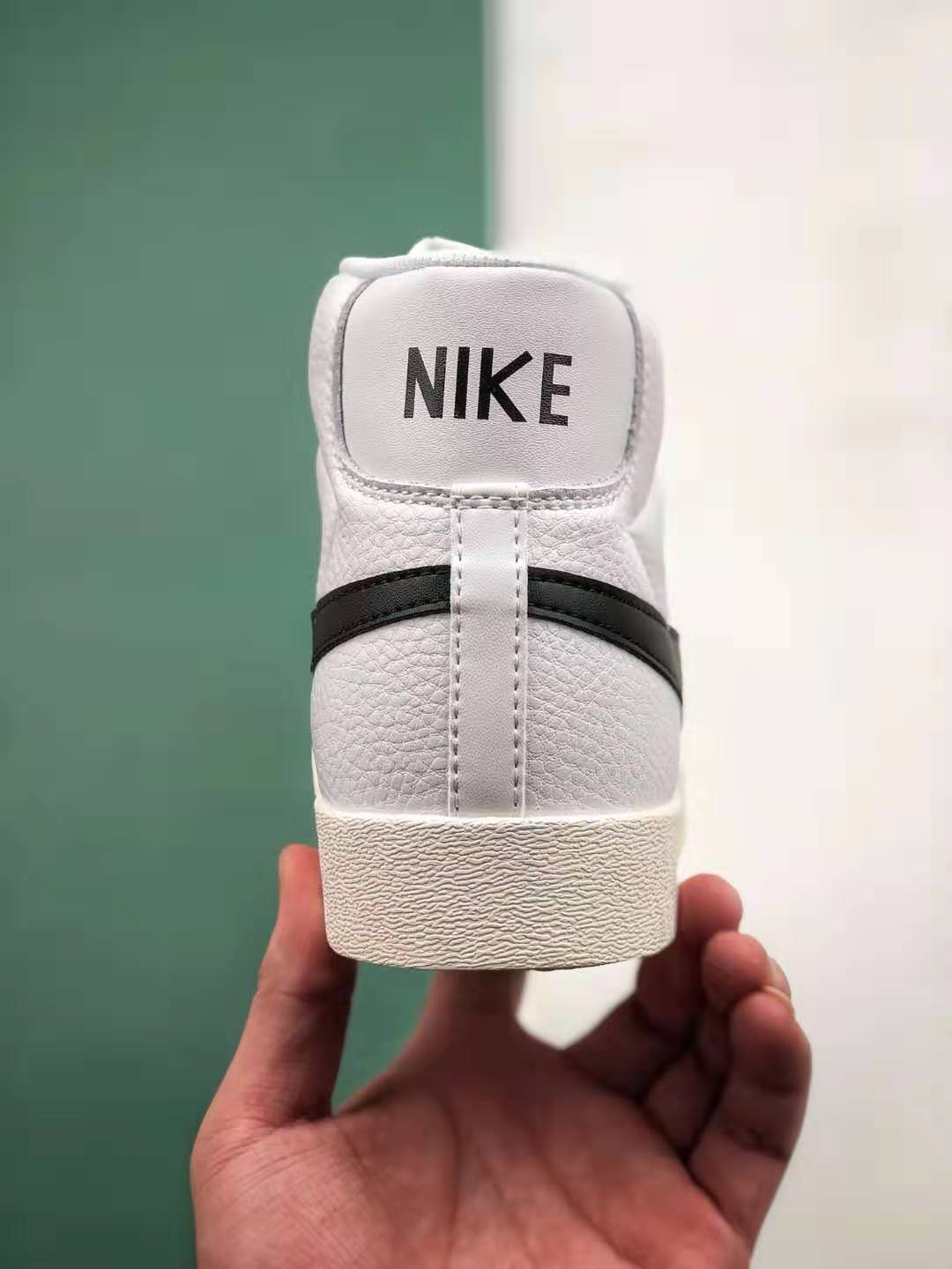Nike SB Blazer Mid Vintage Suede White Black Shoes AV9376-104 | Shop Now