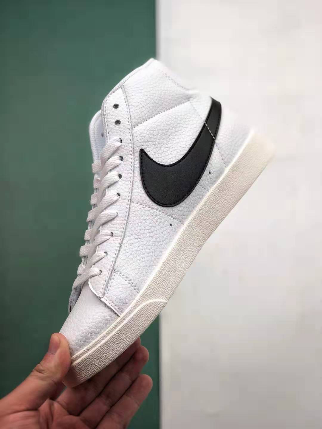 Nike SB Blazer Mid Vintage Suede White Black Shoes AV9376-104 | Shop Now