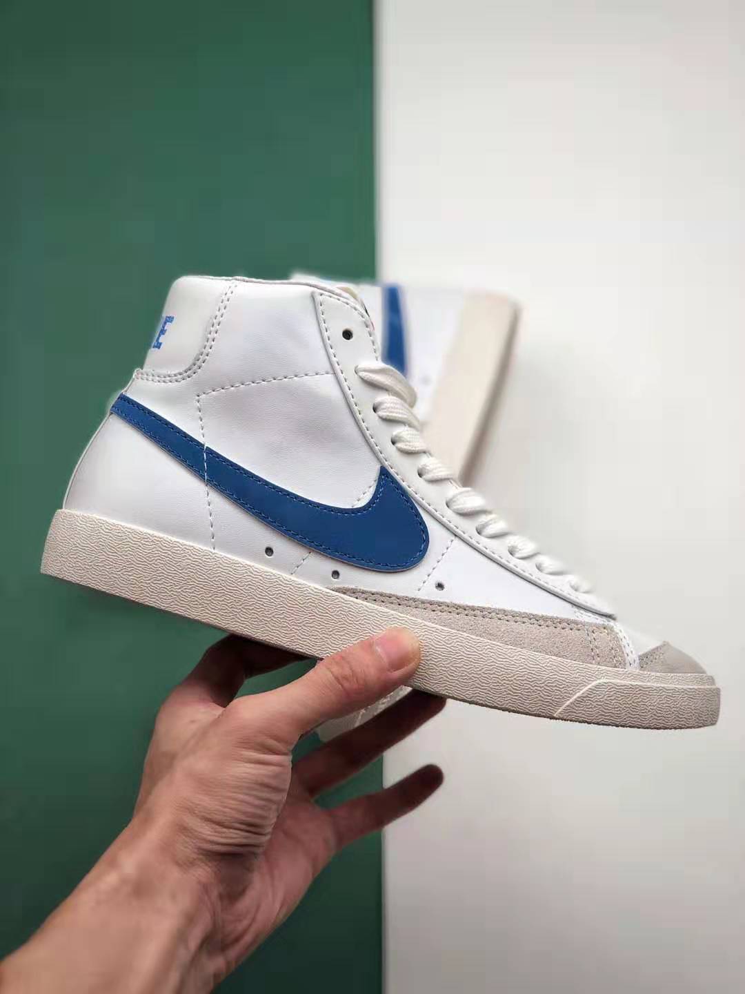 Nike Blazer Mid '77 Vintage 'Pacific Blue' BQ6806-400 - Premium Retro Sneakers