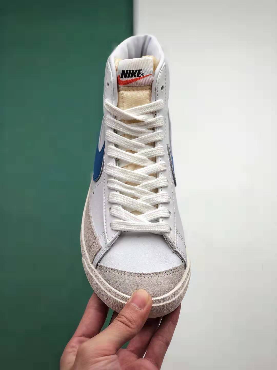 Nike Blazer Mid '77 Vintage 'Pacific Blue' BQ6806-400 - Premium Retro Sneakers