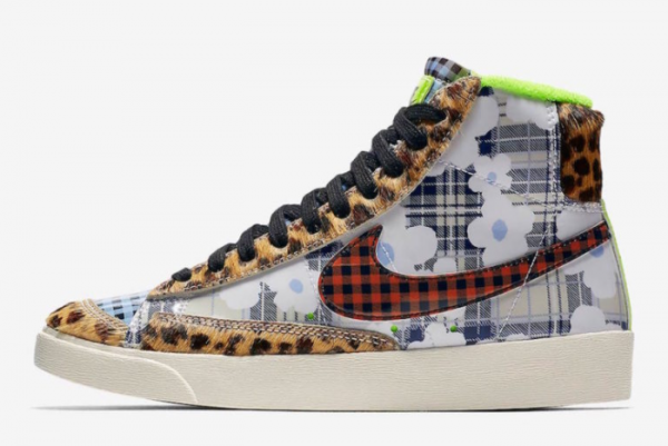 Nike Blazer Mid Gel Wild Print Floral Flannel CJ4239-981 - Stylish and Lively Footwear for Summer