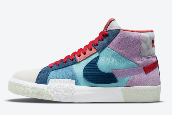 Nike SB Blazer Mid 'Mosaic Pack' Multi-Color DA8854-500 - Stylish and Vibrant Sneakers