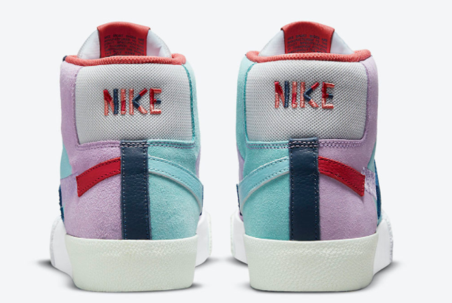 Nike SB Blazer Mid 'Mosaic Pack' Multi-Color DA8854-500 - Stylish and Vibrant Sneakers