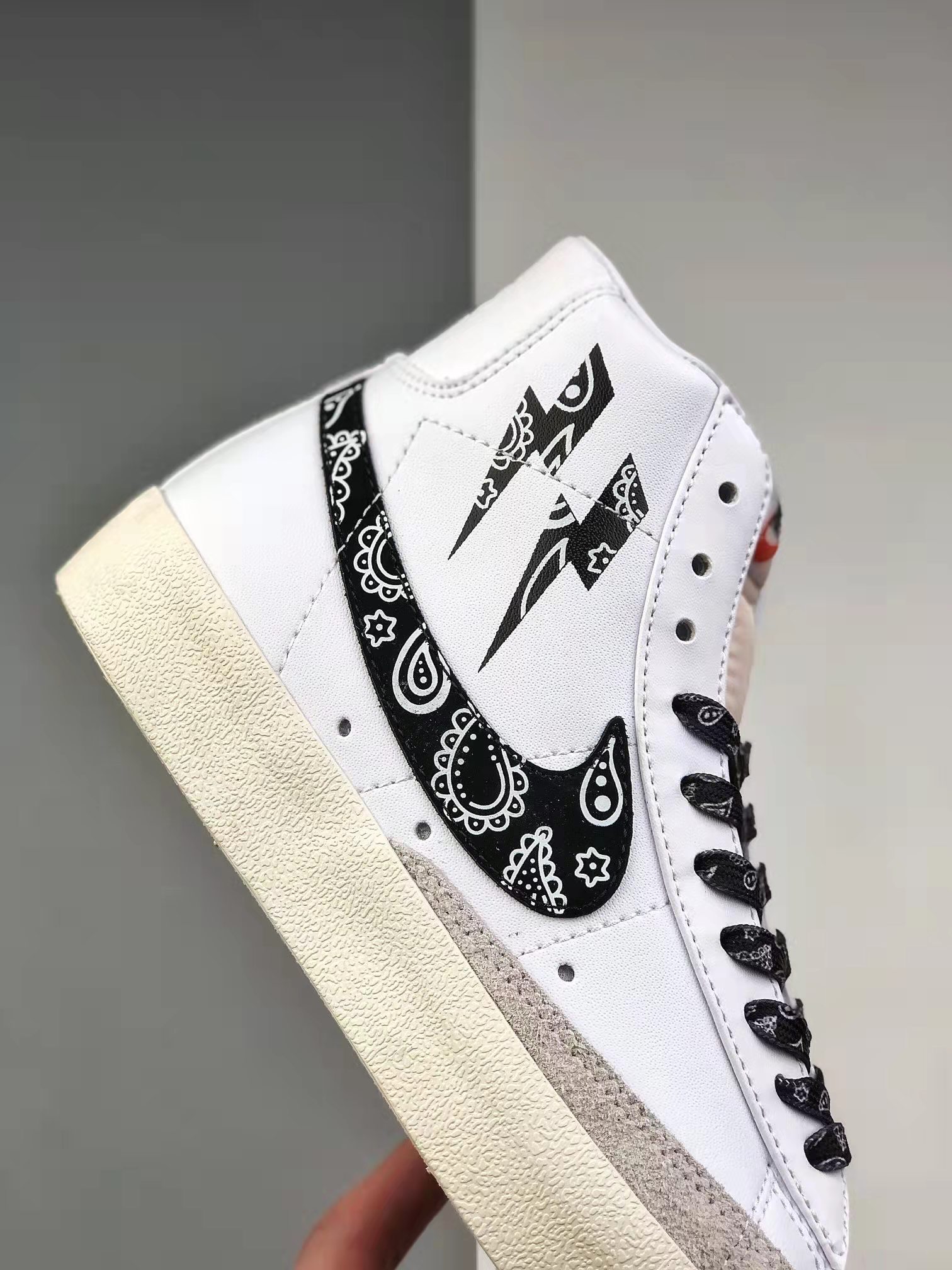 Nike Blazer Mid 77 Vintage 'White Black' CZ1055-100 - Classic Style and Enduring Quality