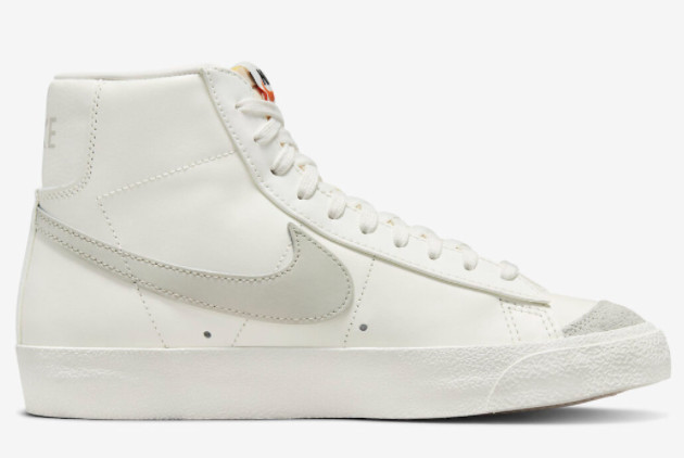 Nike Blazer Mid '77 Vintage 'Sail Bone' Sail/Light Bone-Sail-Black CZ1055-120 | Stylish Classic Sneakers