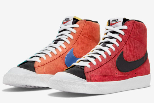 NBA x WNBA x Nike Blazer Mid Multi-Color DN1718-300 - Vibrant Collaboration for Basketball Fans