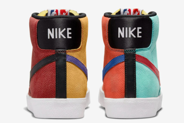 NBA x WNBA x Nike Blazer Mid Multi-Color DN1718-300 - Vibrant Collaboration for Basketball Fans