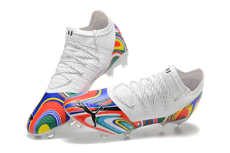 Puma X Unisport Future 1.4 FG AG Flags of the World - Multicolor Soccer Cleat