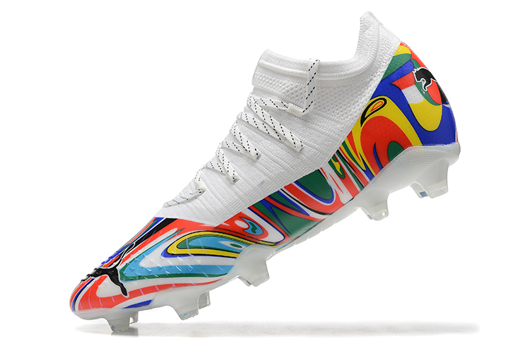 Puma X Unisport Future 1.4 FG AG Flags of the World - Multicolor Soccer Cleat