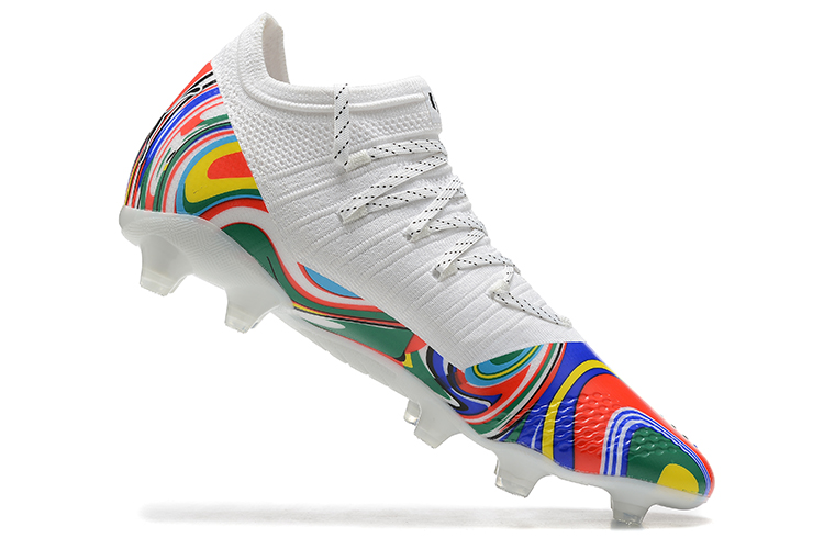 Puma X Unisport Future 1.4 FG AG Flags of the World - Multicolor Soccer Cleat