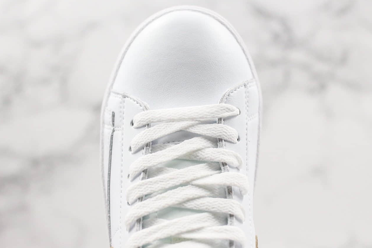 Nike Blazer Mid Vintage White Gold 917862 103 - Classic Style with a Touch of Luxury